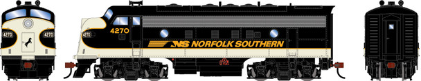 PRE-ORDER: Athearn Roundhouse 3505 - EMD F7A (DC Silent) Norfolk Southern (NS) 4270 - HO Scale