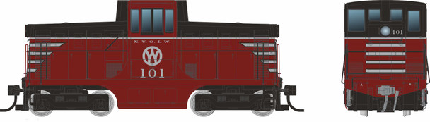 Rapido 48560 - GE 44 Tonner (DCC and Sound) New York, Ontario & Western (NYO&W) 104 - HO Scale