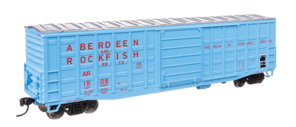 Walthers Mainline 910-46701 - 50' Waffle Side Boxcar (Superior Door) Aberdeen and Rockfish (AR) 1506 - HO Scale