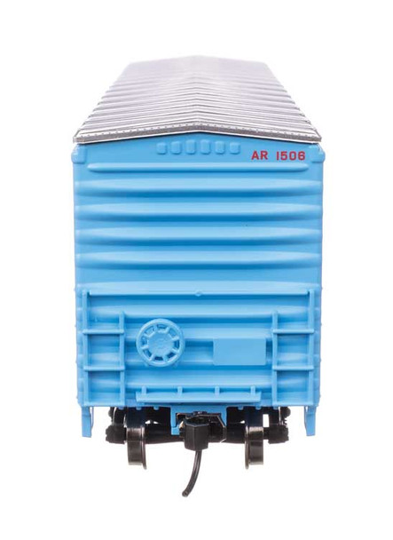Walthers Mainline 910-46701 - 50' Waffle Side Boxcar (Superior Door) Aberdeen and Rockfish (AR) 1506 - HO Scale