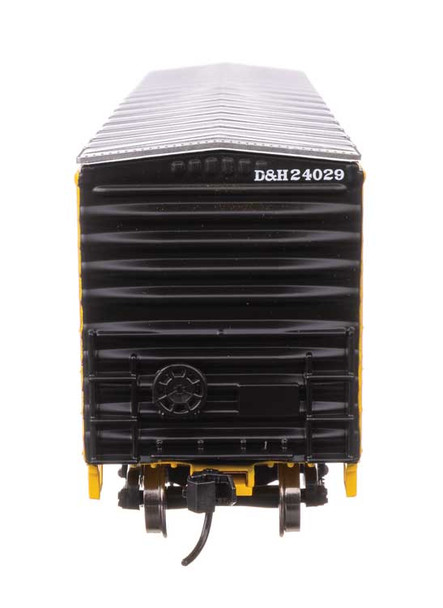 Walthers Mainline 910-46707 - 50' Waffle Side Boxcar (Pullman-Standard Door) Delaware & Hudson (D&H) 24029 - HO Scale