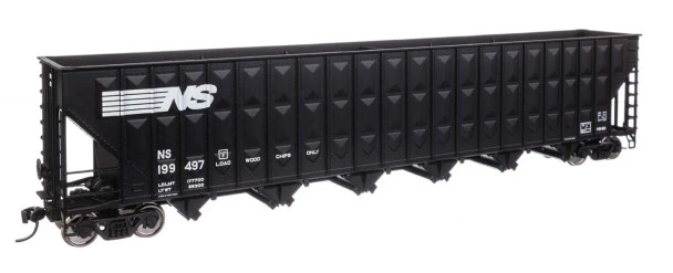 Walthers Mainline 910-56360 - 73' Greenville 7,000 Cubic Foot Wood Chip Hopper Norfolk Southern (NS) 199497 - HO Scale