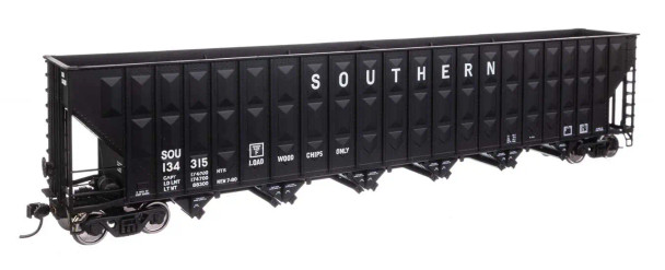 Walthers Mainline 910-56373 - 73' Greenville 7,000 Cubic Foot Wood Chip Hopper Southern (SOU) 134315 - HO Scale