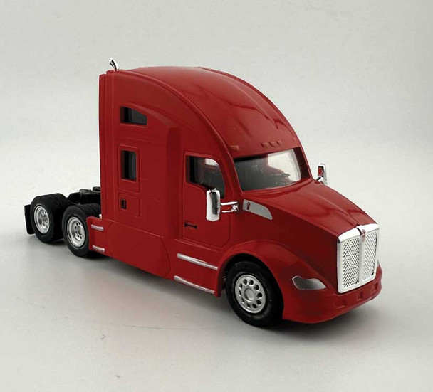 HO Logistics Replicas 68008 - Kenworth T-680 Sleeper-Cab Semi Tractor Red  - HO Scale