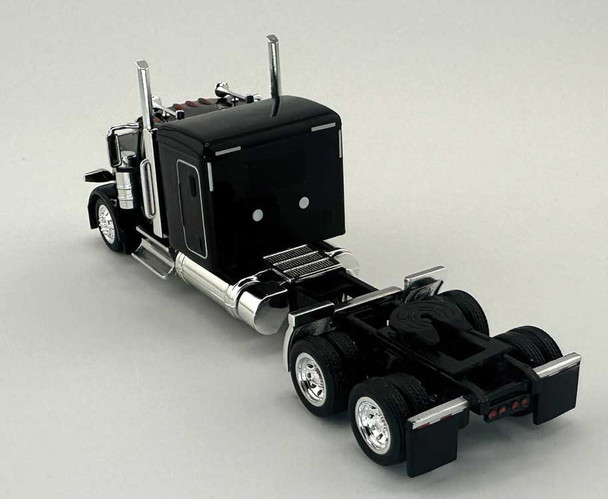 HO Logistics Replicas 589094 - Peterbilt 589 72" Sleeper-Cab Semi Tractor Black  - HO Scale