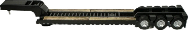 HO Logistics Replicas 489 - Low Boy Trailer Black  - HO Scale