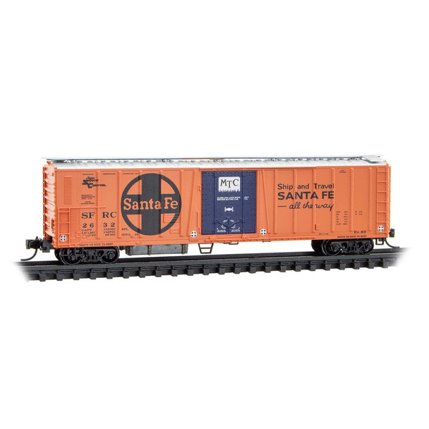 Micro-Trains Line 07000121 - 51' Rib Side Mechanical Reefer Atchison, Topeka and Santa Fe (SFRC) 2632 - N Scale