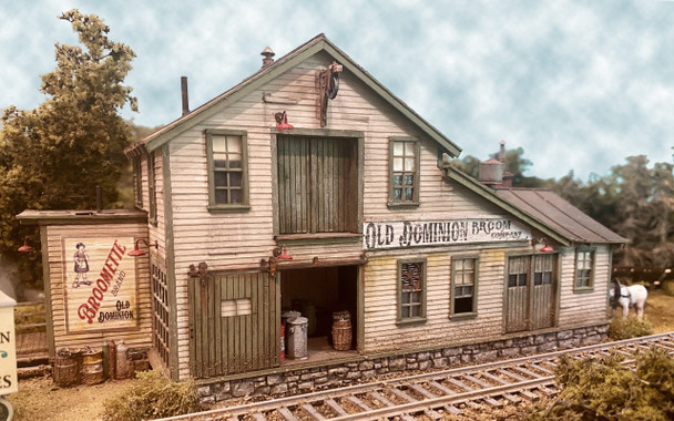 Bar Mills 0273 - Old Dominion Broom Company  - HO Scale Kit