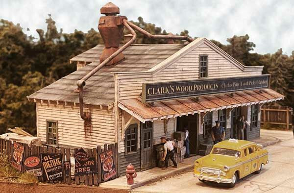 Bar Mills 0332 - Clark's Wood Products  - HO Scale Kit