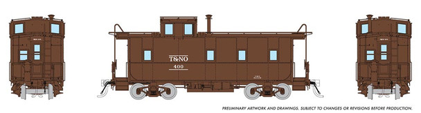 PRE-ORDER: Rapido 162004 - C-40-3 Steel Caboose Southern Pacific (T&NO) 400 - HO Scale
