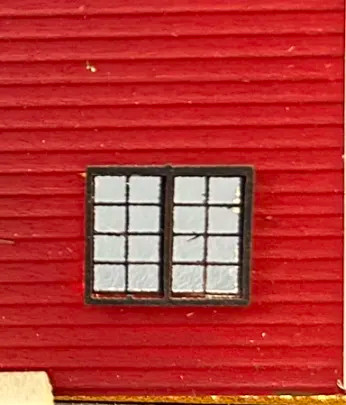 Jackson Railcar MTI3001 - Window B detail set (8 pack)  - N Scale