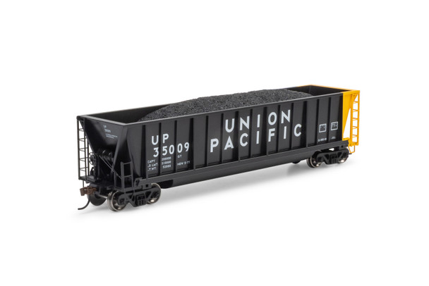 Athearn 1386 - Berwick Bathtub Gondola w/Load Union Pacific (UP) 35009 - HO Scale