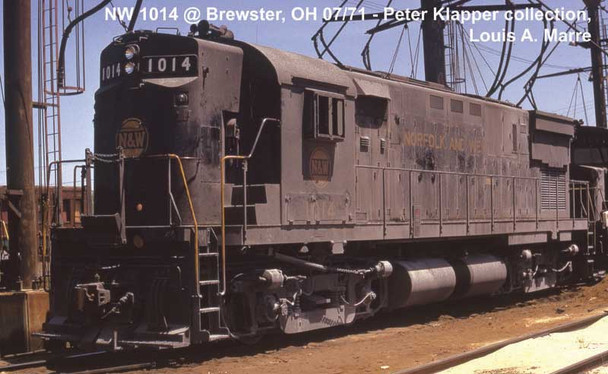 PRE-ORDER: Bowser 26106 - ALCo C425 (DC Silent) Norfolk & Western (NW) 1014 - HO Scale