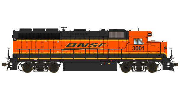 PRE-ORDER: Class One Model Works LM00405 - EMD GP40 (DCC and Sound) BNSF 3001 - HO Scale