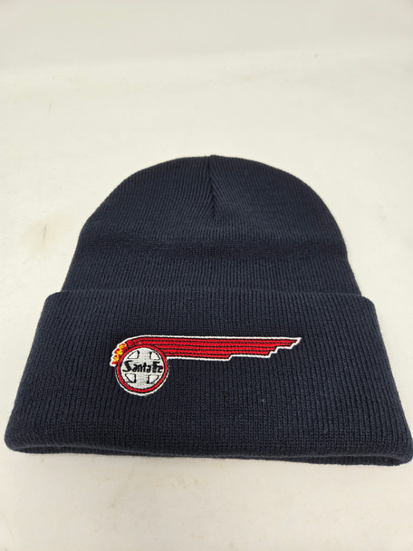 Jelsma Graphics Stocking Cap - Atchison, Topeka and Santa Fe (ATSF) Indian Head Long Bonnet