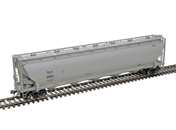 Atlas Master 20007508 - Trinity 5660 PD Covered Hopper Trinity Industries (TILX) 5986 - HO Scale