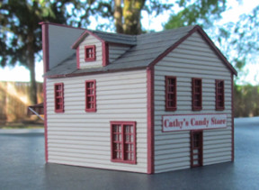 Jackson Railcar MTI1005 - Cathy's Candy Store  - N Scale Kit