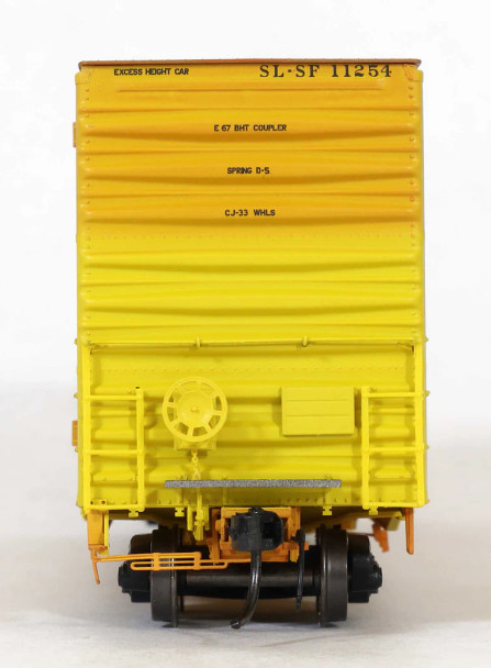 Moloco 60007-78 - Patch SF-7-80, ACF 50' Hi-cube Ext. Post Waffle, 8+8 plug door St Louis - San Francisco "Frisco" (SLSF) 11254 - HO Scale