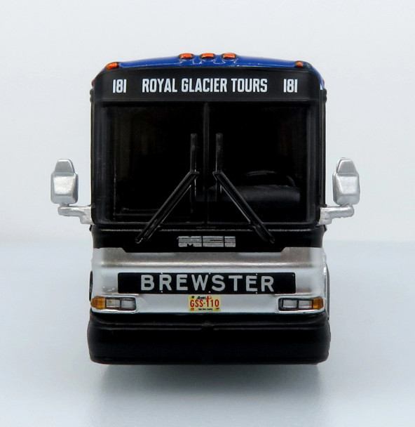 Iconic Replicas 87-0622 - 2001 MCI D4000 Coach: Brewster Gray Line  - HO Scale