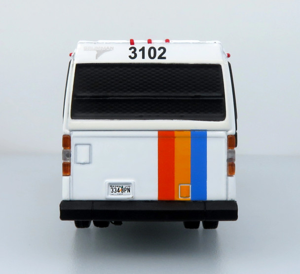 Iconic Replicas 87-0623 - 1980 Grumman 870 Transit Bus: MARTA Atlanta  - HO Scale