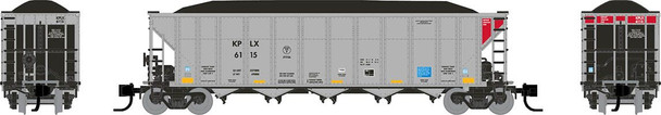 Rapido 538020A-6184 - Autoflood III Coal Hopper w/Load Kansas City Power and Light (KPLX) 6184 - N Scale