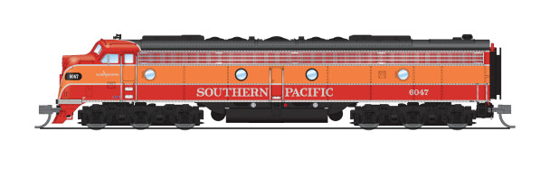 Broadway Limited 8825 - EMD E9A (DCC and Sound) Southern Pacific (SP) 6052 - N Scale