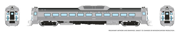 Rapido 516504 - Budd RDC-1 (DCC and Sound) Boston & Maine (BM) McGinnis - N Scale