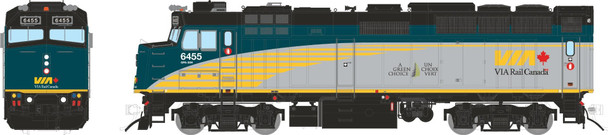 PRE-ORDER: Rapido 82526 - Rebuilt F40PH-2D (DCC and Sound) VIA Rail Canada (VIA) 6455 Renaissance - HO Scale