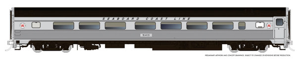 PRE-ORDER: Rapido 115190 - Budd Coach Seaboard Coast Line (SCL) 5410 - HO Scale