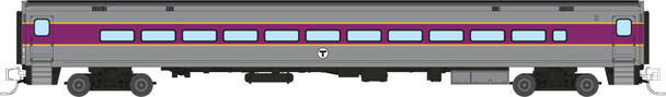 PRE-ORDER: Rapido 528060 - Comet Car Coach Massachusetts Bay Transportation Authority (MBTA) Late Scheme - N Scale