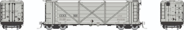 PRE-ORDER: Rapido 195006A-1053 - ACF Helium Car US Navy (USNX) 1053 - HO Scale