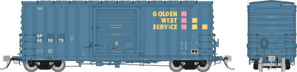 PRE-ORDER: Rapido 164006 - PC&F B-100-32 Boxcar (6-pack) Southern Pacific (SP) 605079, 605177, 605194, 605220, 605246, 605367 ex-Golden West - HO Scale