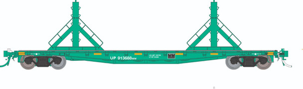 PRE-ORDER: Rapido 138409A-903978 - F30D 50' Rail Flat Car Union Pacific (UP) 903978 - HO Scale