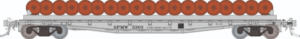PRE-ORDER: Rapido 138507A-5303 - F30D 50' Wheel Flat Car Southern Pacific (SP) 5303 - HO Scale