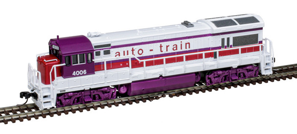 Atlas Master Silver 40005948 - GE U36B (DC Silent) Auto Train (AUCX) 4000 - N Scale
