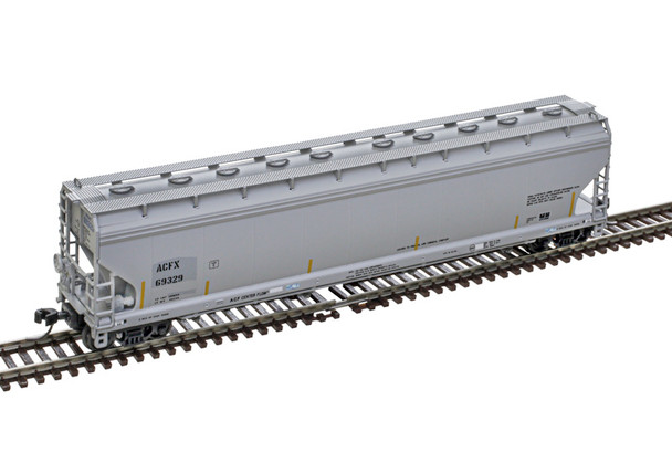 Atlas Master 50006979 - ACF® 5800 Centerflow Plastics Hopper American Car & Foundry (ACFX) 69325 - N Scale
