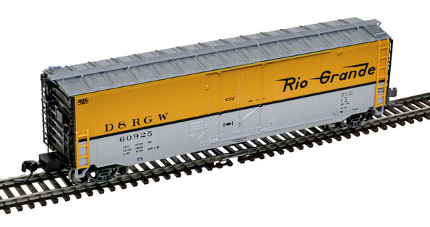 Atlas Master 50007156 - 50’ GA RBL Box Car Denver & Rio Grande Western (D&RGW) 60949 - N Scale