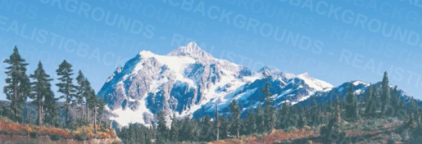 Realistic Backgrounds 704-18 - Western Mountains  - Multi Scale