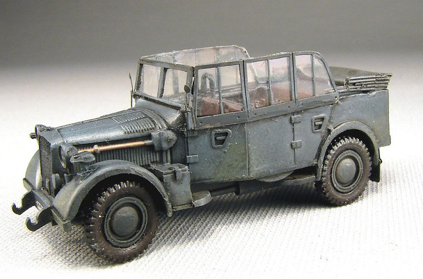 Trident Miniatures 87097 - Light Truck/Staff Car Kfz 15 mPkw  - HO Scale Kit
