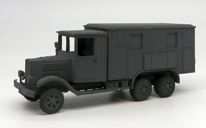 Trident Miniatures 87157 - Krupp Kfz. 62 Personnel Carrier Truck  - HO Scale Kit