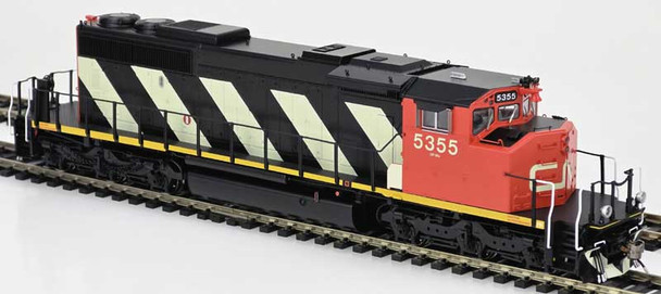 Bowser 25392 - GMD SD40-2W Widecab (DC Silent) Canadian National (CN) 5360 Non Dynamic Sergeant Stripes - HO Scale