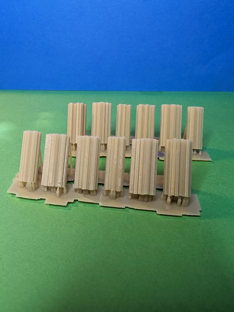 Whistle Stop Models HO1015 - Stacks of lumber  - HO Scale