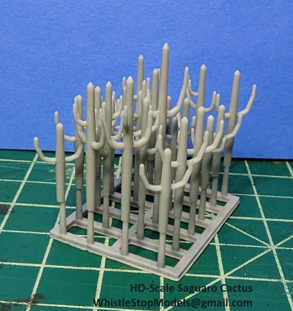 Whistle Stop Models HO1021 - Saguaro Cactus set of 24  - HO Scale