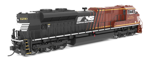 PRE-ORDER: Broadway Limited 9988 - EMD SD70ACe (DC Silent) Norfolk Southern (NS) 1230 "Birmingham" - N Scale