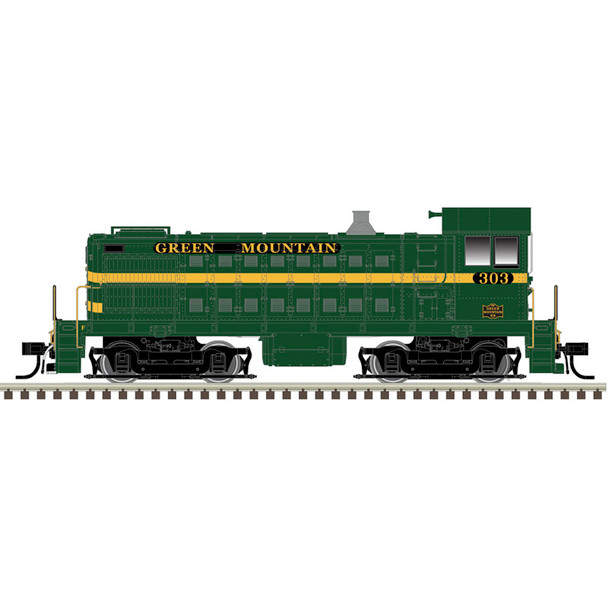 PRE-ORDER: Atlas Master Silver 10005014 - ALCo S4 (DC Silent) Green Mountain Railroad (GMRC) 303 - HO Scale