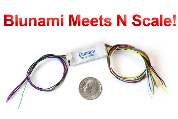 SoundTraxx 886601 - BLU-1100 DCC and Sound Decoder (ELECTRIC)  - Multi Scale