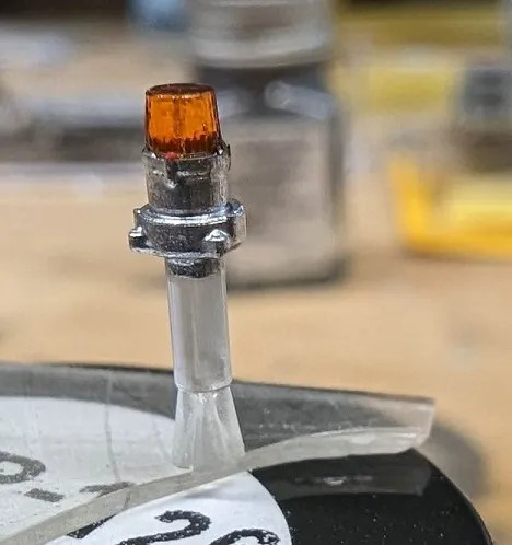 Gotham Rail 1006 - Modified Pyle 15360 w/Reflectolite Strobe Light 4x  - HO Scale