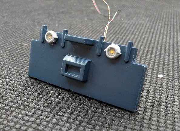 Gotham Rail 3022 - Pyle Style Ditch Light 5x  - HO Scale