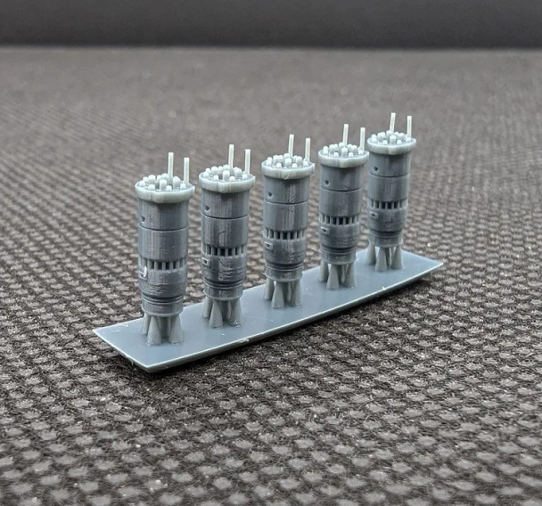 Gotham Rail 7003 - EMD 567C Power Assemblies 10x  - HO Scale