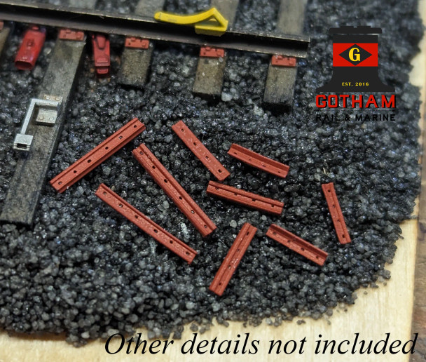 Gotham Rail 8021 - Joint Bars - 3 Styles 36x  - HO Scale